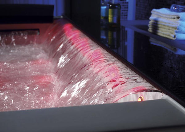 1 Person Luxus Whirlpool Victoria 172x100 Badewanne Marmor (ohne Schürze)