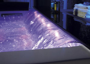 1 Person Luxus Whirlpool Victoria 172x100 Badewanne Marmor (ohne Schürze)