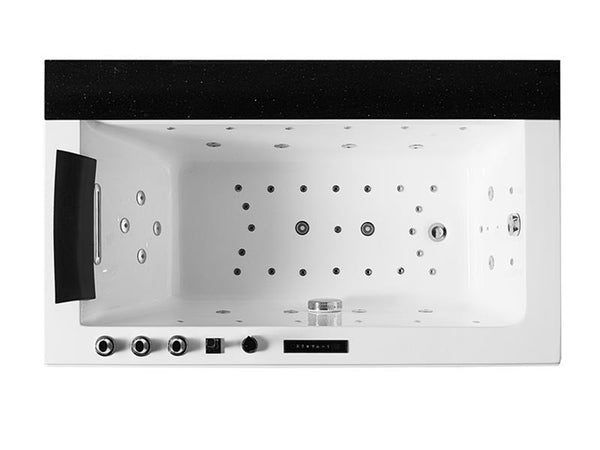 1 Person Luxus Whirlpool Victoria 172x100 Badewanne Marmor (ohne Schürze)