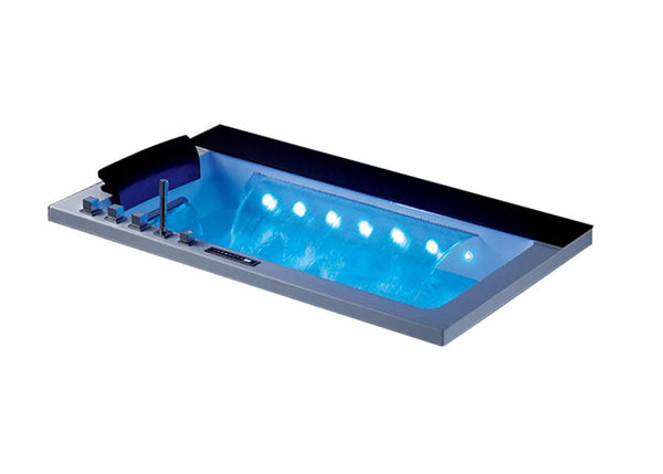 1 Person Luxus Whirlpool Victoria 172x100 Badewanne Marmor (ohne Schürze)