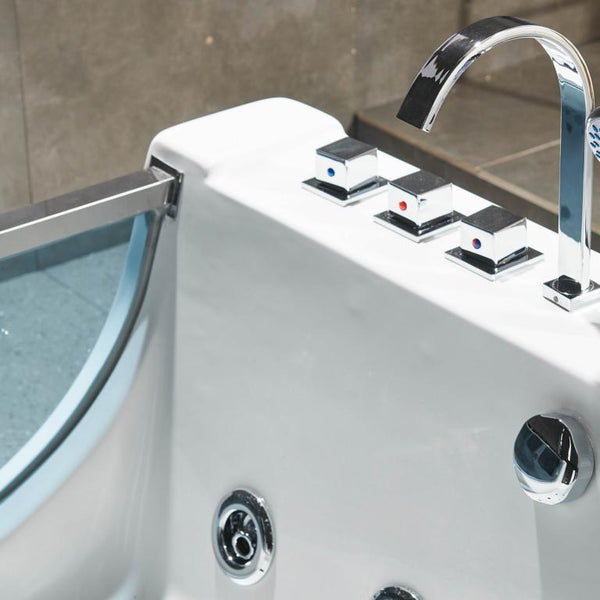 Luxus 2 Personen Whirlpool Canberra 180x120 Badewanne Whirlwanne