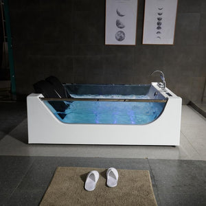 Luxus 2 Personen Whirlpool Canberra 180x120 Badewanne Whirlwanne