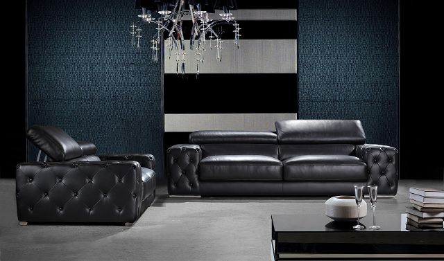 Premium XL Sofagarnitur Fabrizio 3/2/1 Leder Polstergarnitur Sonderpreis Salottini