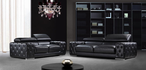 Luxus XL Sofagarnitur Fabrizio (3/2/1 oder 3/1/1) Leder Polstergarnitur Salottini Sonderpreis