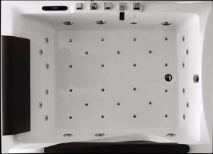 Edler 2 Personen Whirlpool Hampton 180x130 Badewanne Sonderpreis