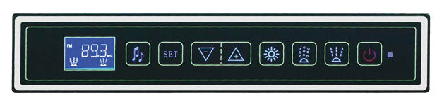 SOFORT LIEFERBAR 2 Personen Alabama Whirlpool 170x130 Badewanne (schwarz)