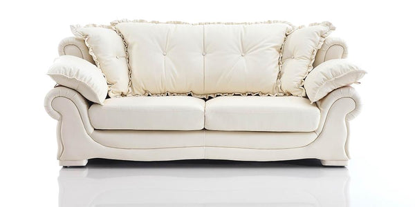 SOFORT LIEFERBAR XL Sofagarnitur Nico 3/2/1 Leder Polstergarnitur Beige mit VIDEO