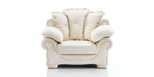 Luxus XL Sofagarnitur Nico (3/2/1 oder 3/1/1) Leder Polstergarnitur Salottini Sonderpreis