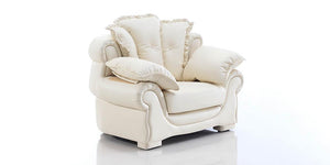 Luxus XL Sofagarnitur Nico (3/2/1 oder 3/1/1) Leder Polstergarnitur Salottini Sonderpreis