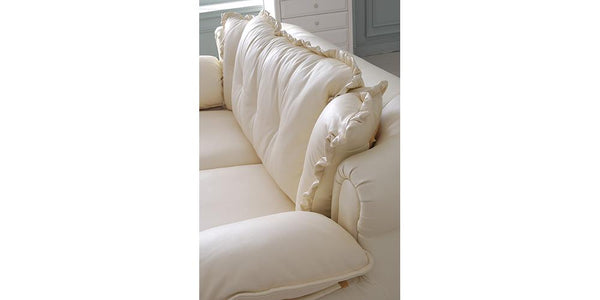 VERKÜRZTE LIEFERZEIT XL Polstergarnitur Nico Sonderpreis Beige Sofagarnitur 3/2/1 Leder