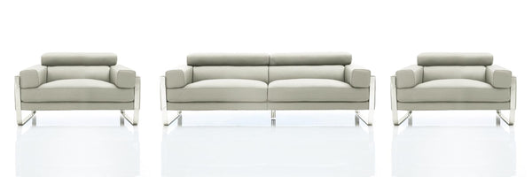 Luxus XL Sofagarnitur Turin (3/2/1 oder 3/1/1) Leder Polstergarnitur Salottini