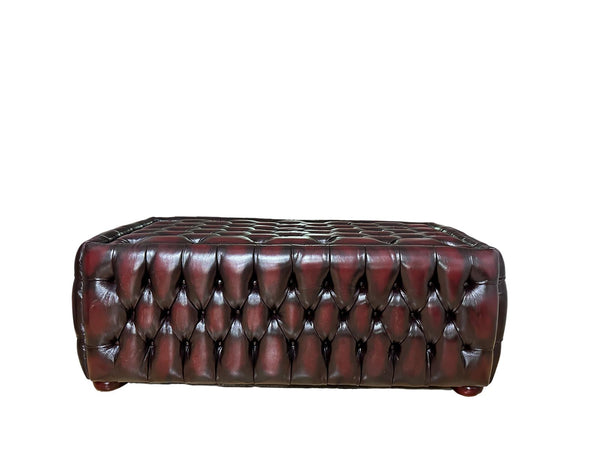 VERKÜRZTE LIEFERZEIT Chesterfield Bolton XL Ledertisch Tisch Couchtisch Sonderpreis