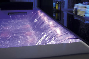 VERKÜRZTE LIEFERZEIT!  2 Personen Whirlpool Jackson 190x150 Badewanne Vollausstattung