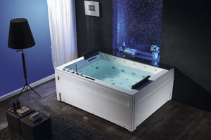 SOFORT LIEFERBAR 2 Personen Whirlpool Jackson 190x150 Badewanne Vollausstattung SONDERPREIS