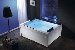 SOFORT LIEFERBAR 2 Personen Whirlpool Jackson 190x150 Badewanne Vollausstattung SONDERPREIS