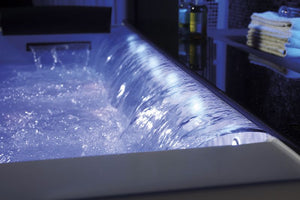 XL Luxus 2 Personen Whirlpool Jackson 190x150 Badewanne Whirlwanne Vollausstattung