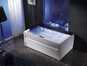 Edler 1 Personen Whirlpool Victoria 172x100 Badewanne Whirlwanne