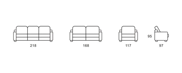 Luxus XL Chesterfield Leder Oriental Sofagarnitur 3/2/1 Polstergarnitur SCHWARZ SONDERPREIS