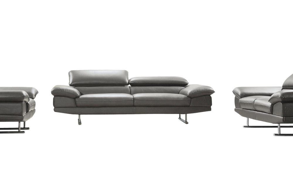 Designer Sofa Bassano 3-Sitzer Leder Couch Salottini Sonderpreis