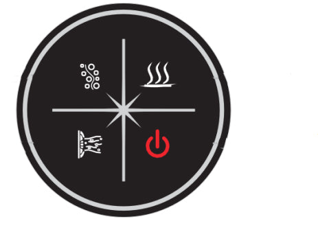 XL 2 Personen Whirlpool Nowra 180x180 Badewanne Whirlwanne freistehend