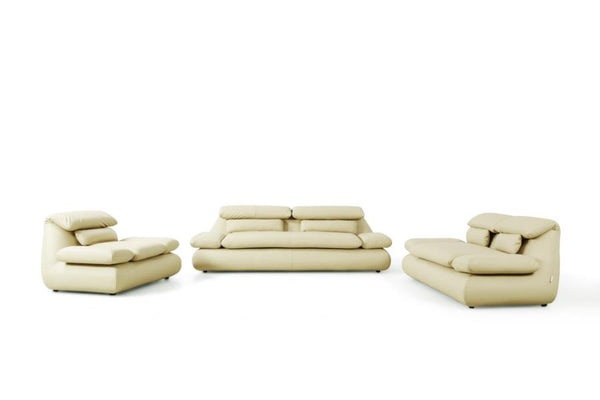 Luxus XL Sofagarnitur Dana (3/2/1 oder 3/1/1) Leder Polstergarnitur Salottini Sonderpreis