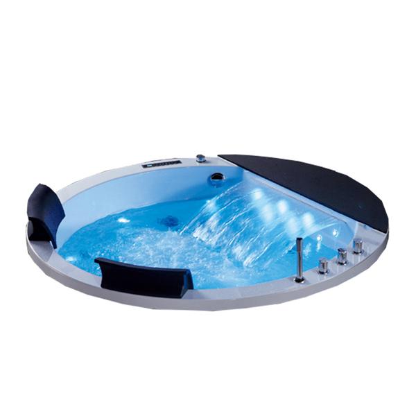 2 Pers. INDOOR XL Whirlpool 170x170 Austin 2 Badewanne Sonderpreis (ohne Schürze)