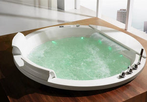 Edler INDOOR 2 Personen Whirlpool 155x155 Austin 2 Badewanne (ohne Schürze) Sonderpreis