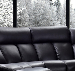 Modernes Recliner Kinosofa Leder Pedro Kino Sofa Rundsofa Salottini Sonderpreis