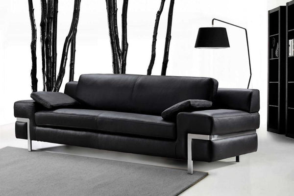 Designer Sofa Bormio XL 3-Sitzer Leder Couch Salottini Sonderpreis