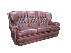 XL Luxus Chesterfield Sting Deluxe Leder Sofagarnitur (3/2/1 oder 3/1/1) Polstergarnitur Salottini