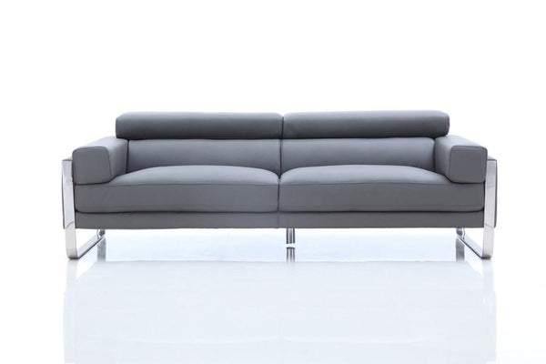 Designer XL Sofa Turin 3-Sitzer Leder Couch Salottini Sonderpreis