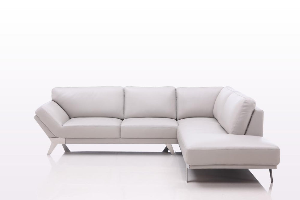 Traum Ecksofa Alba Leder Wohnlandschaft Eckcouch von Salottini Sonderpreis