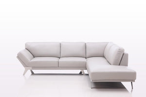 Traum Ecksofa Alba Leder Wohnlandschaft Eckcouch von Salottini Sonderpreis