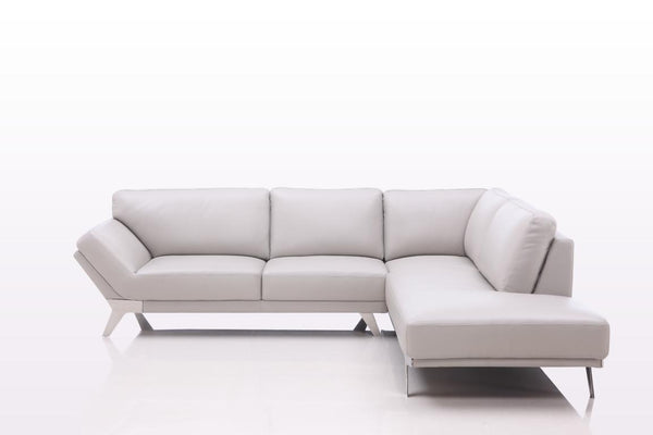 Traum Ecksofa Alba Leder Wohnlandschaft Eckcouch von Salottini Sonderpreis