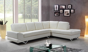 Edles Ecksofa Elba Leder Wohnlandschaft Eckcouch von Salottini Sonderpreis