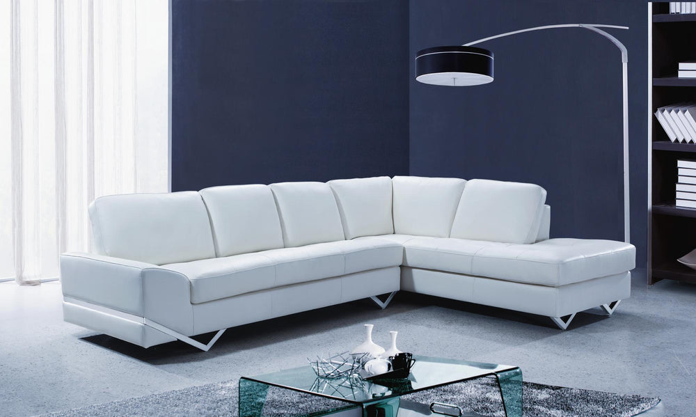 Edles Ecksofa Elba Leder Wohnlandschaft Eckcouch von Salottini Sonderpreis