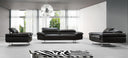 SOFORT LIEFERBAR XL Sofagarnitur Bassano 3/2/1 Leder Polstergarnitur Salottini