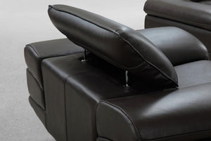 Moderne XL Sofagarnitur Bassano 3/2/1 Leder Polstergarnitur von Salottini