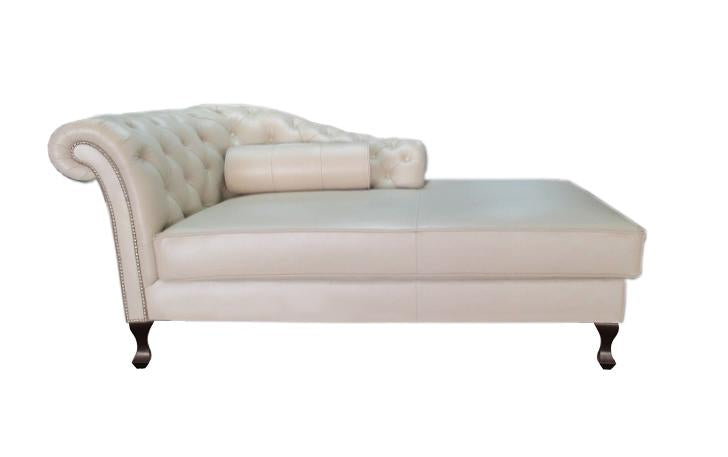Chesterfield Chaise Lounge Sofa Nottingham Leder Chaiselongue Salottini Liege