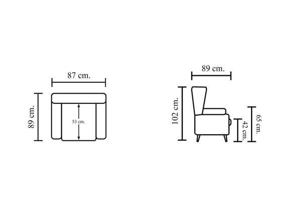 Chesterfield Ohrensessel Chester Deluxe Ledersessel Relaxsessel Salottini