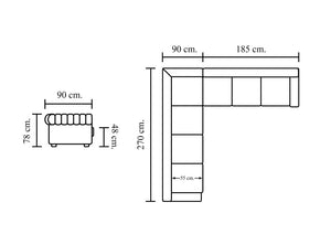 SOFORT LIEFERBAR! XL Chesterfield Greenfield Wohnlandschaft Ecksofa Leder Sonderpreis