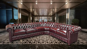 VERKÜRZTE LIEFERZEIT Chesterfield XL Ecksofa Luton Wohnlandschaft Sonderpreis