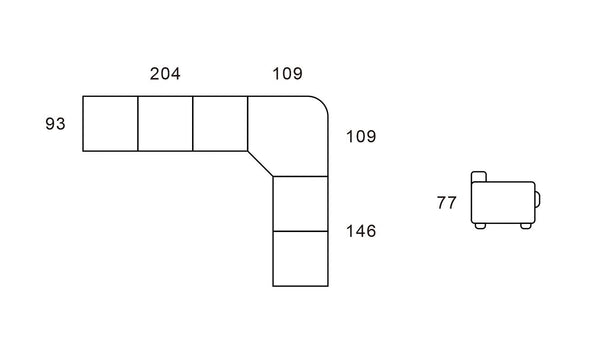 SOFORT LIEFERBAR Chesterfield XL Ecksofa Luton Wohnlandschaft Sonderpreis