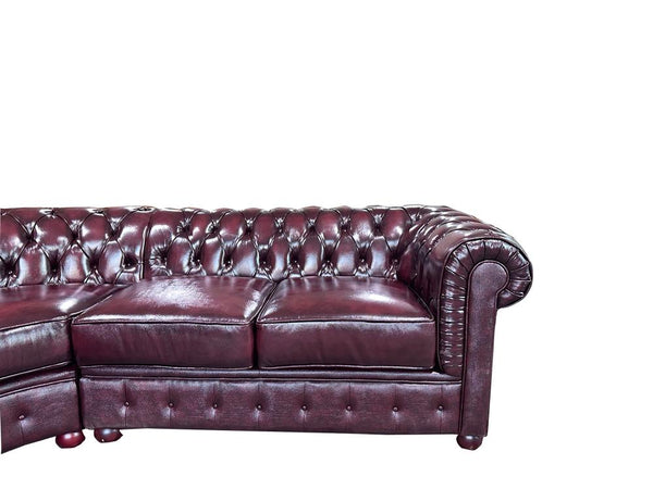 Luxus Chesterfield XL Ecksofa Luton Wohnlandschaft Sonderpreis Eckcouch