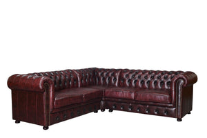 SOFORT LIEFERBAR Luxus Chesterfield Ecksofa 240x240 Preston Deluxe Eckcouch EINFÜHRUNGSPREIS