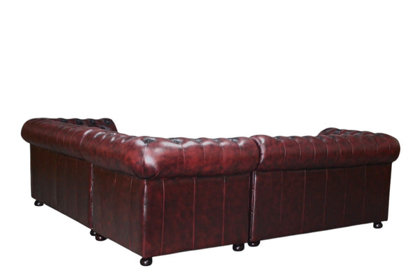 SOFORT LIEFERBAR Luxus Chesterfield Ecksofa 240x240 Preston Deluxe Eckcouch EINFÜHRUNGSPREIS