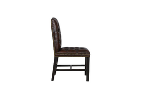 Chesterfield Stuhl Kingston Esszimmerstuhl Lederstuhl von Salottini Sonderpreis