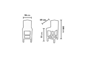 Chesterfield Stuhl Kingston Esszimmerstuhl Lederstuhl von Salottini Sonderpreis