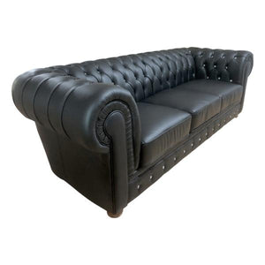 Sofa Chesterfield 3-Sitzer Couch Newcastle Ledersofa Salottini Sonderpreis