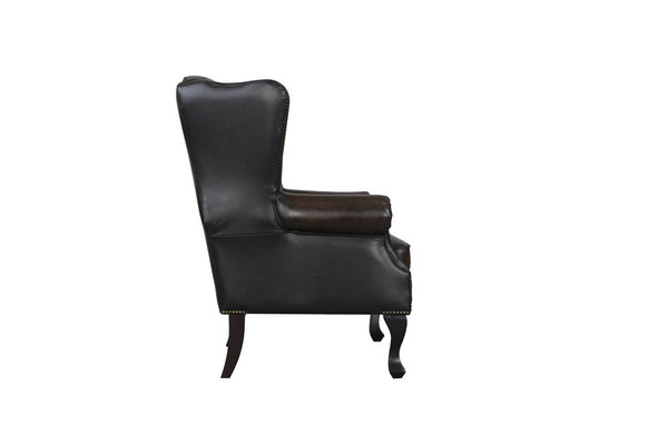 SOFORT LIEFERBAR Chesterfield Ohrensessel Dunhill Deluxe Ledersessel & Hocker Salottini